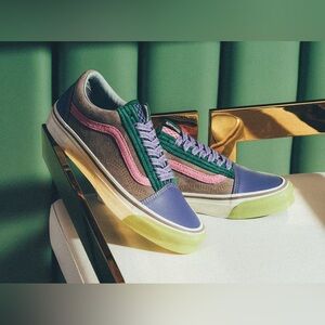 NWOT Rare Vans Feature x OG Old Skool LX Double Down Sinner's Club - M8.5 W10